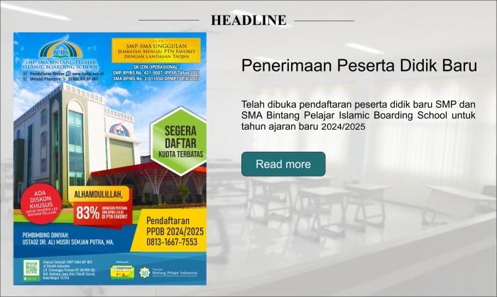 Contoh desain kalender pondok pesantren