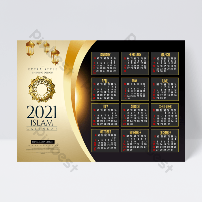 Contoh desain kalender pondok pesantren