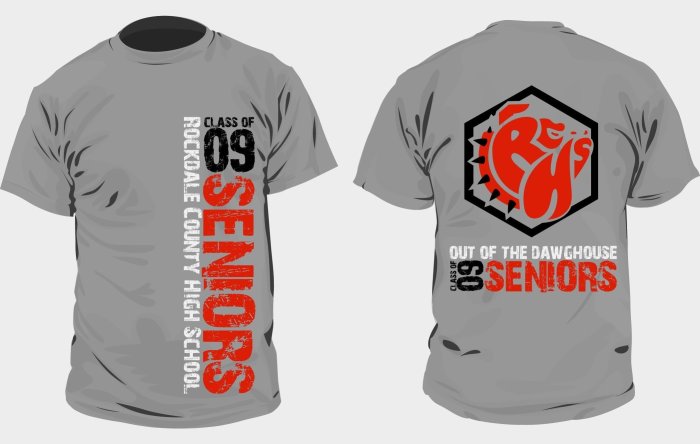 Contoh desain kaos kelas keren